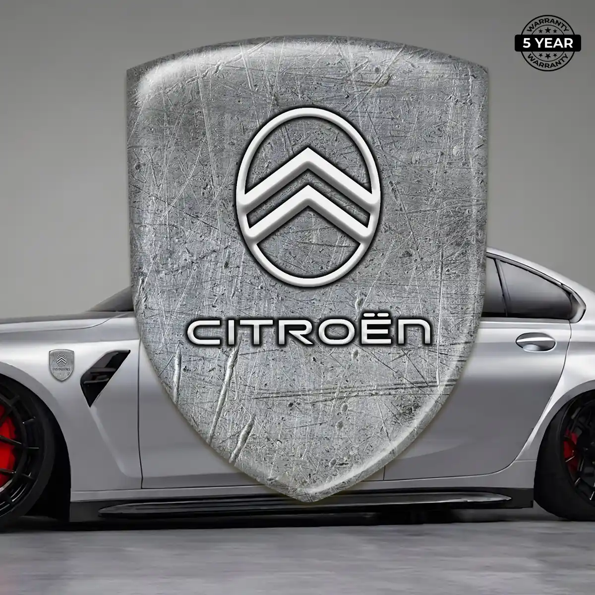 Citroen Gel Badge Sticker Prestige Line