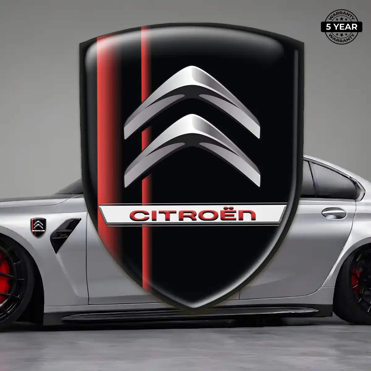 Citroen Gel Badge Sticker Signature Grade