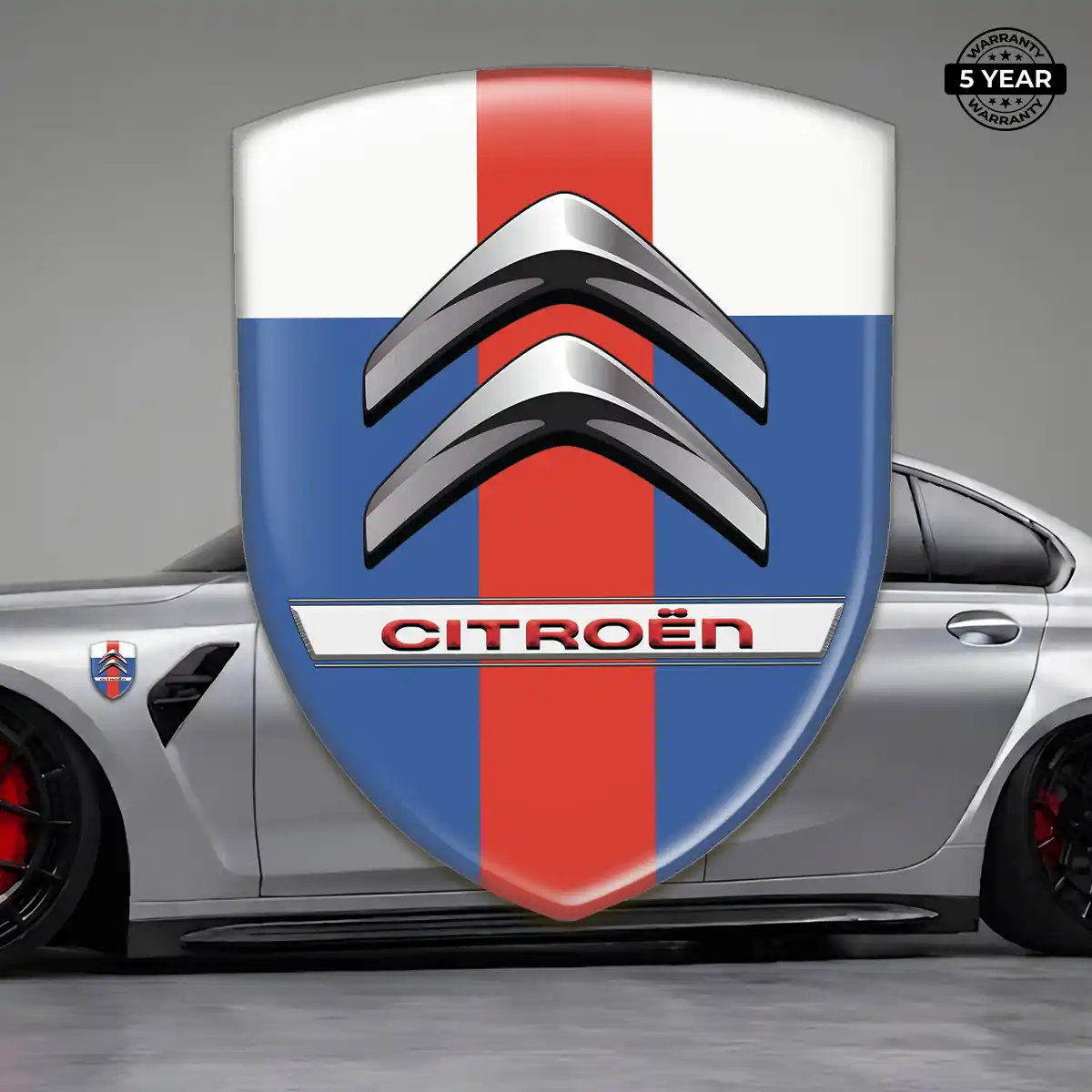 Citroen Gel Emblem Sticker Elite Edition