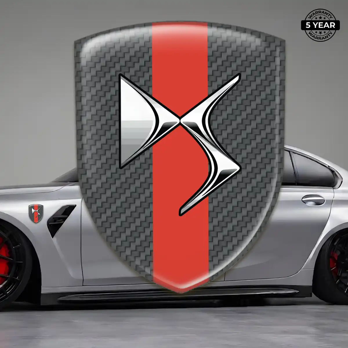 Citroen Gel Emblem Sticker Exclusive Series
