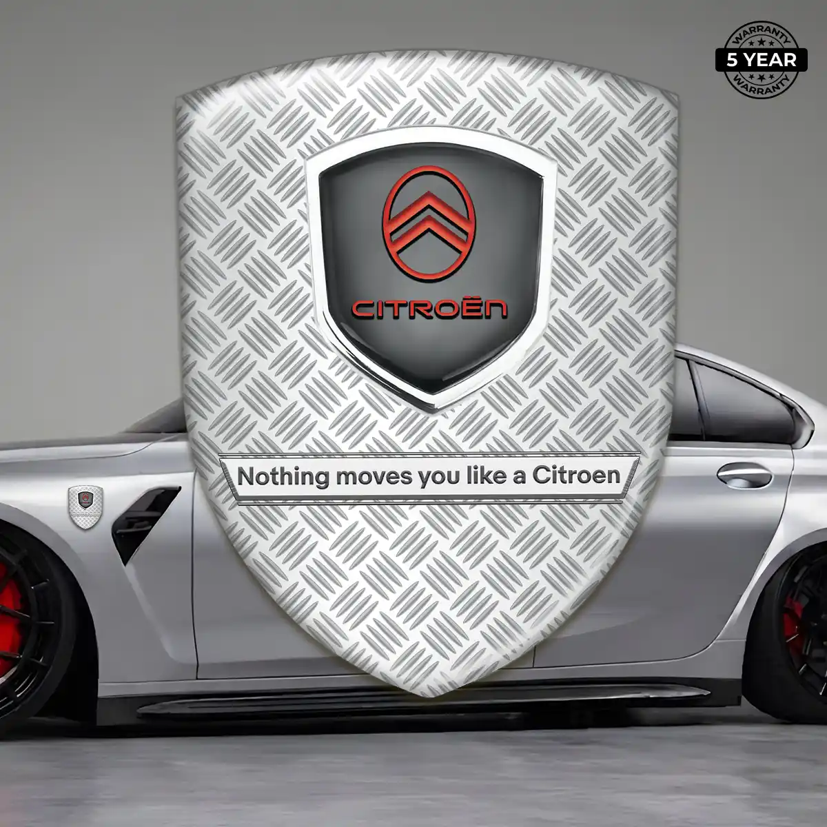 Citroen Gel Emblem Sticker Interior Elegance