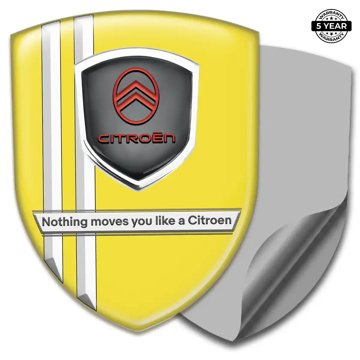 Citroen Gel Emblem Sticker Opulent Line