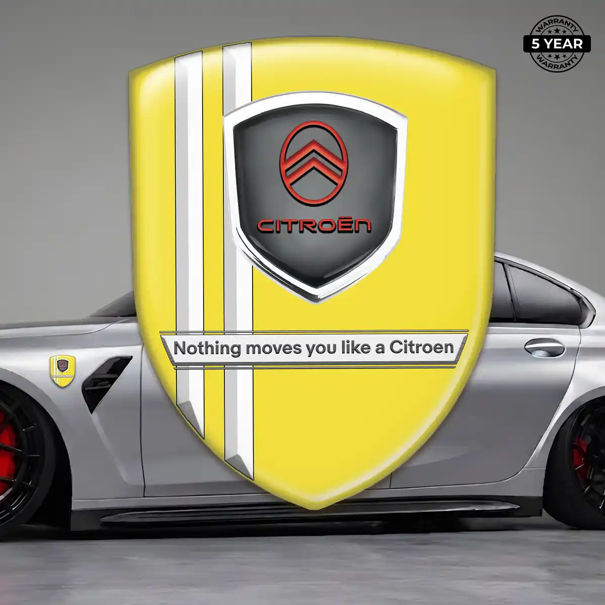 Citroen Gel Emblem Sticker Opulent Line