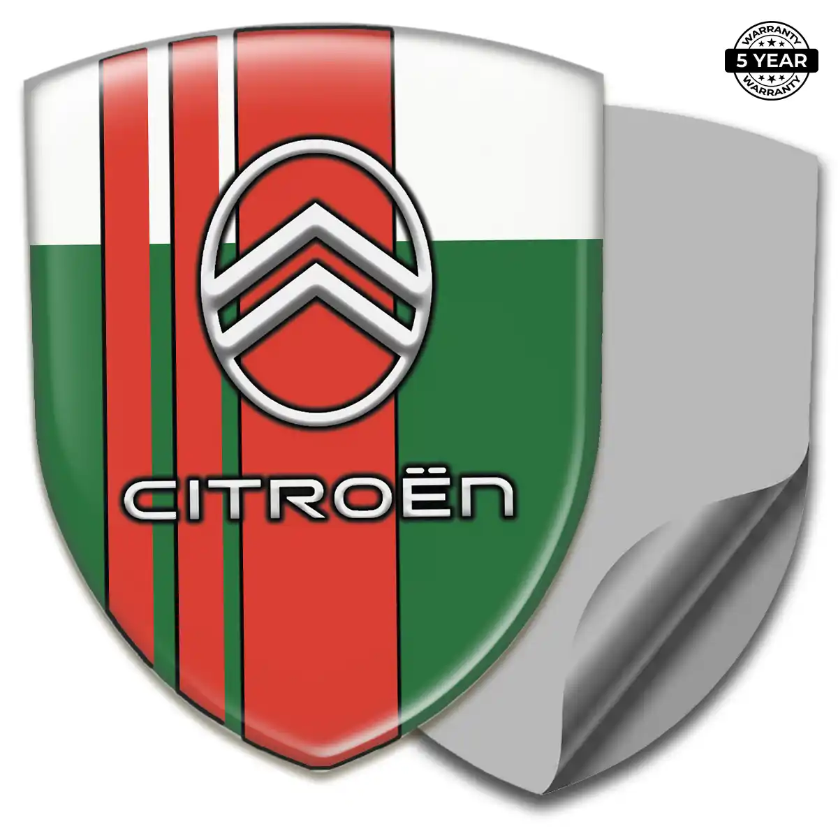 Citroen Gel Emblem Sticker Prime Quality