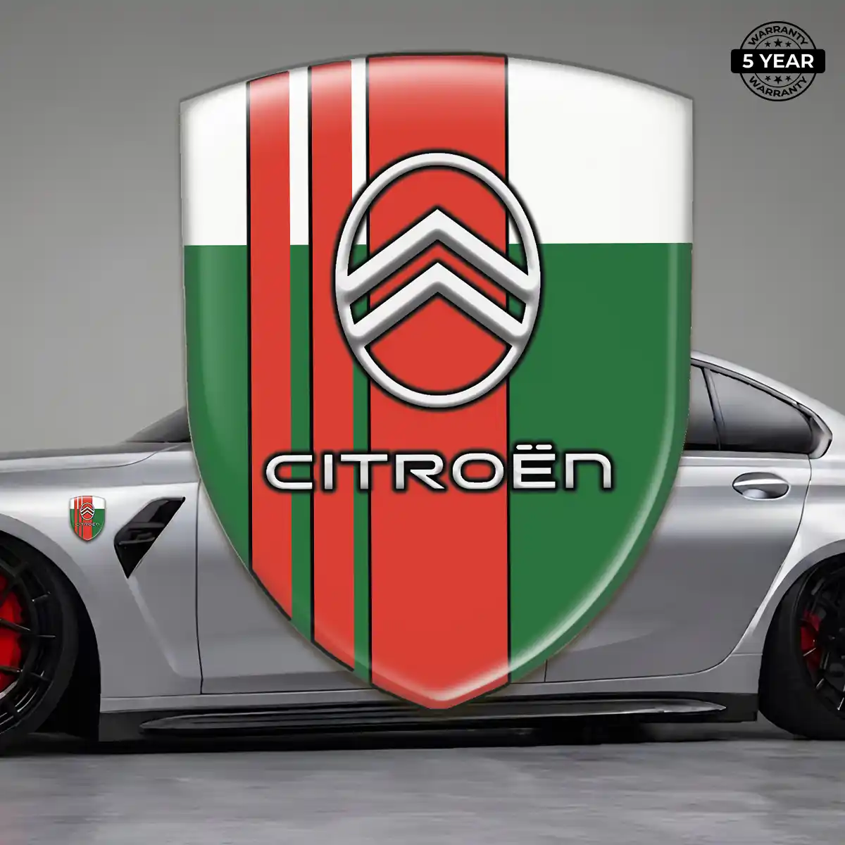 Citroen Gel Emblem Sticker Prime Quality