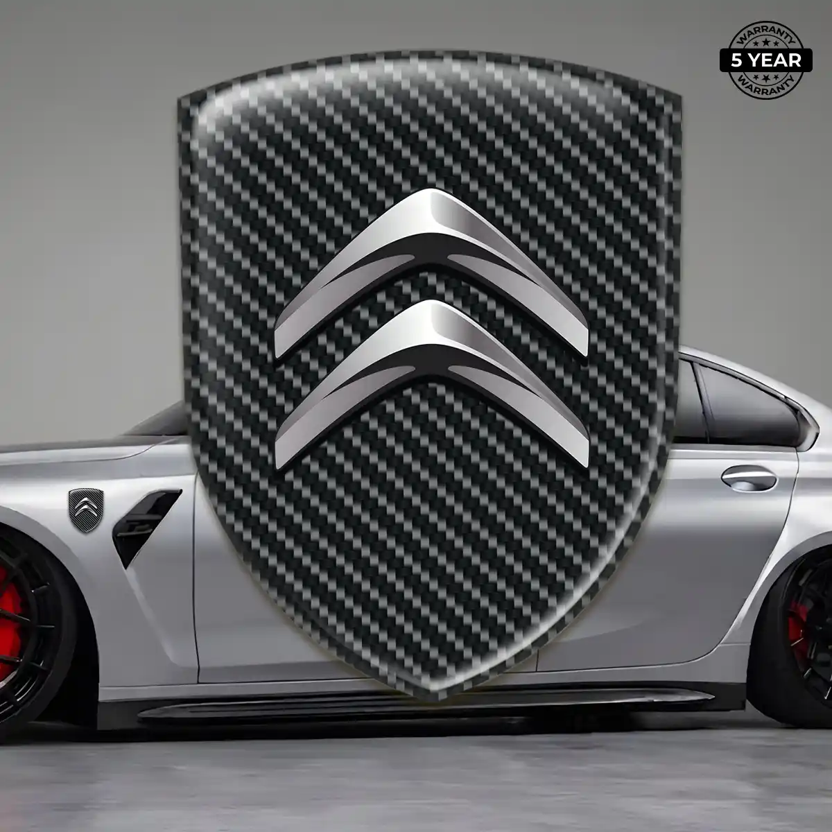 Citroen Logo Badge Interior Elegance