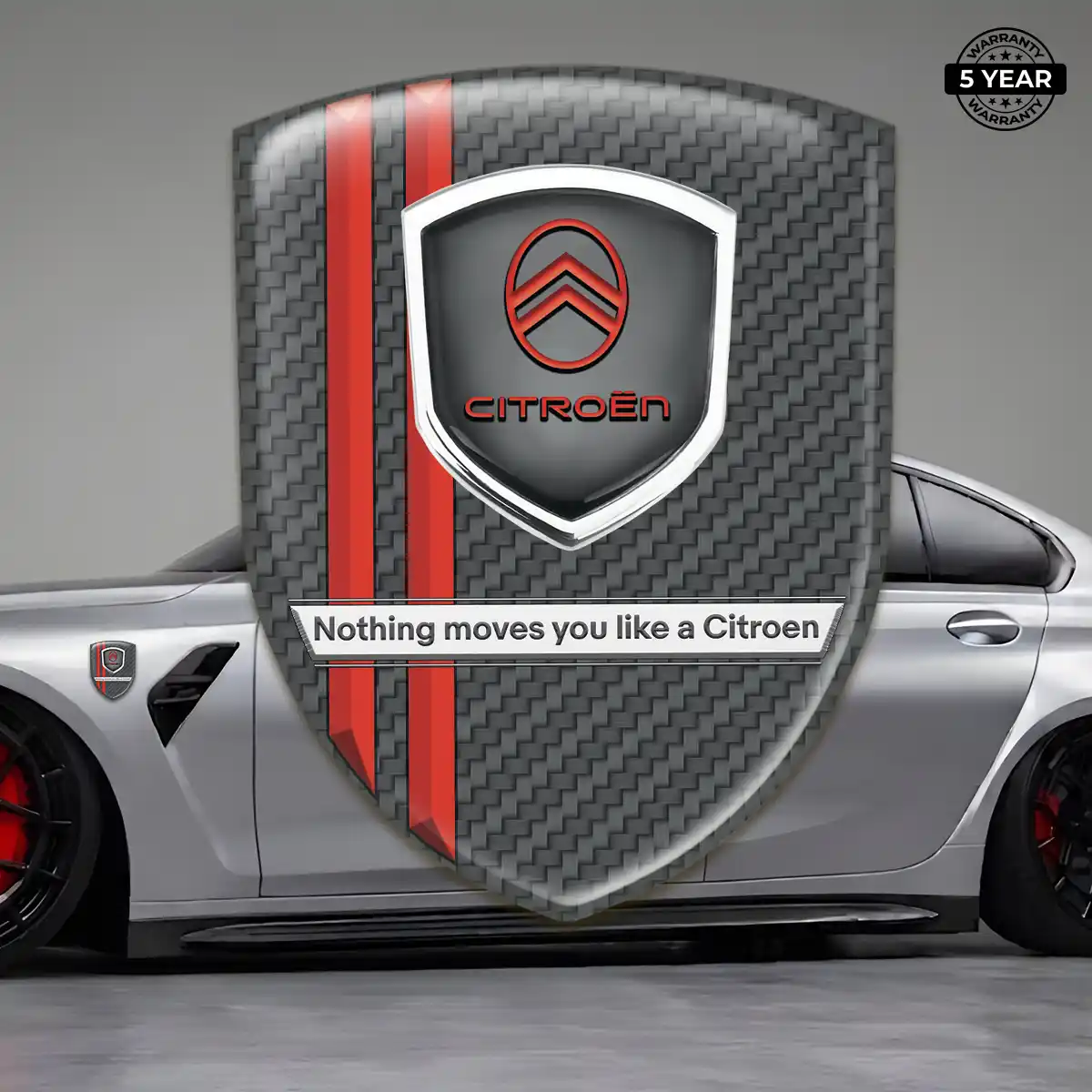 Citroen Logo Badge Sleek Style