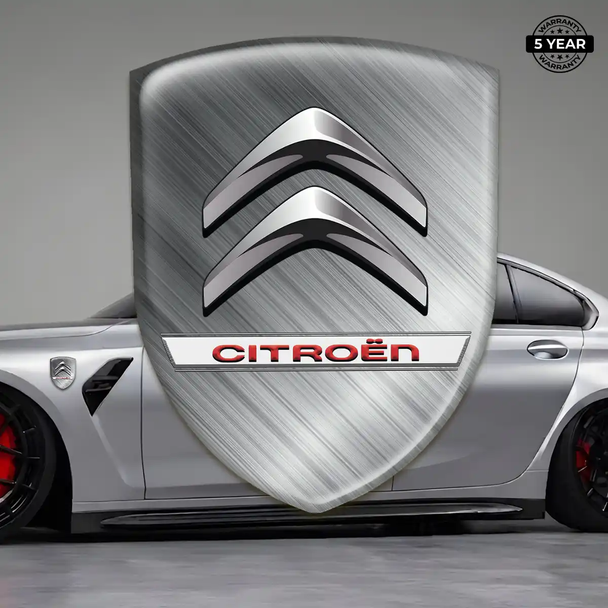 Citroen Logo Emblem Premium Dome