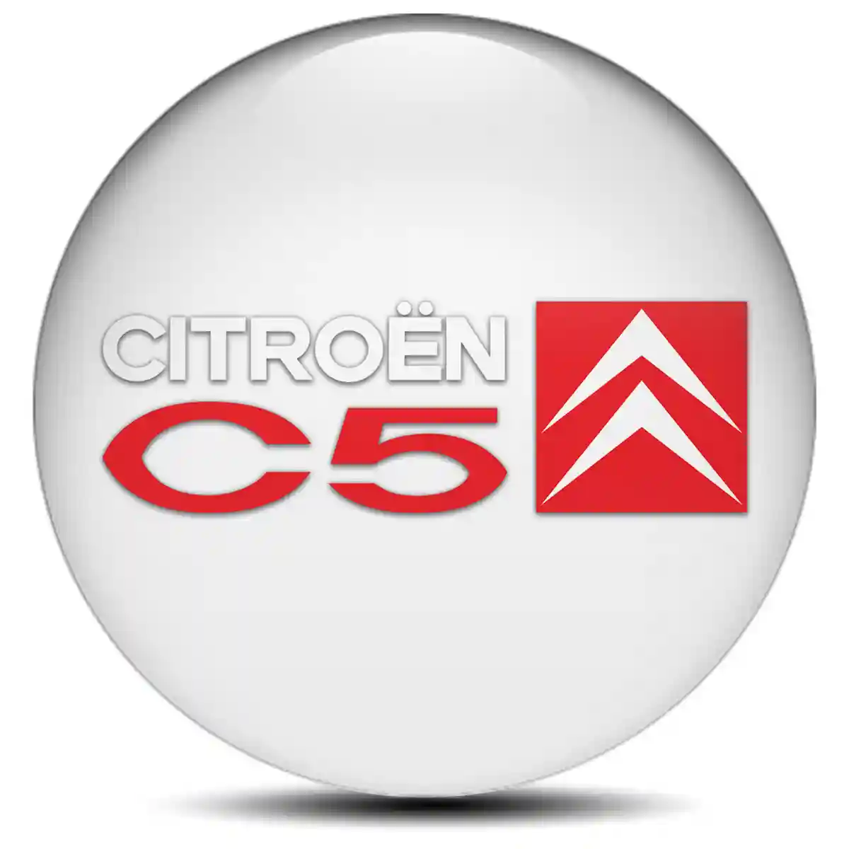Citroen Logo Silicone Badge Premium Edition