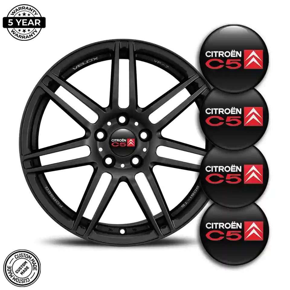 Citroen Logo Silicone Emblem Stylish Design
