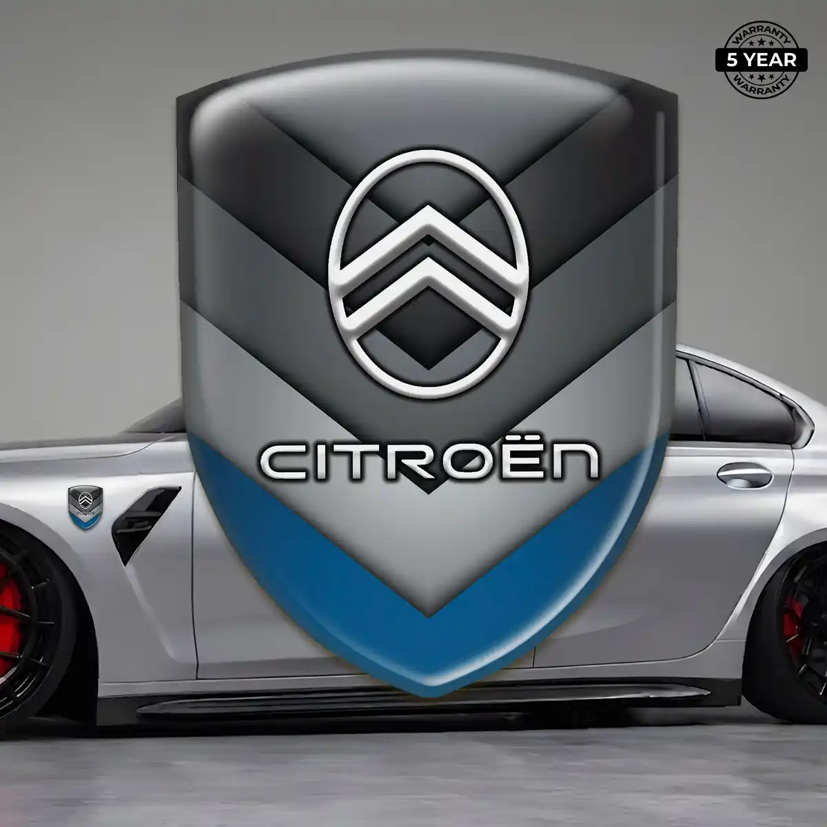 Citroen Logo Sticker Cabin Style