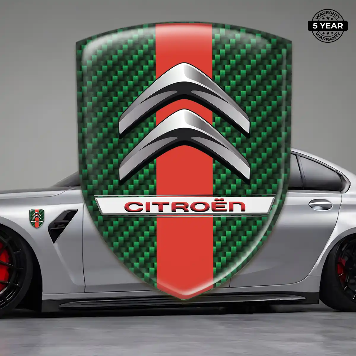 Citroen Logo Sticker Interior Elegance