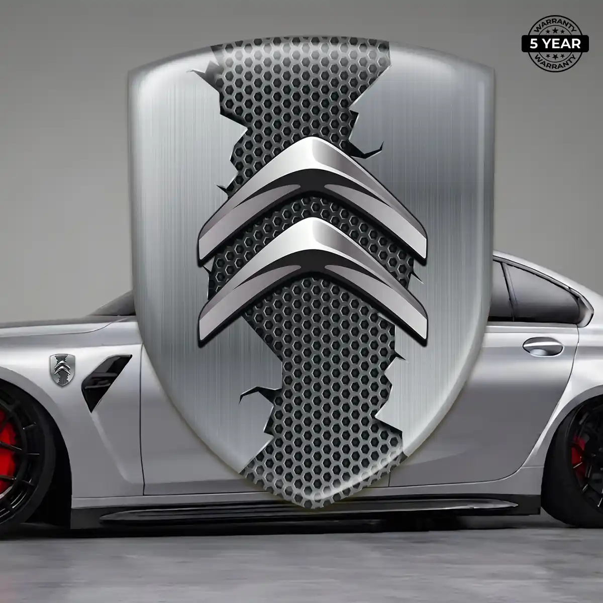 Citroen Logo Sticker Outer Style
