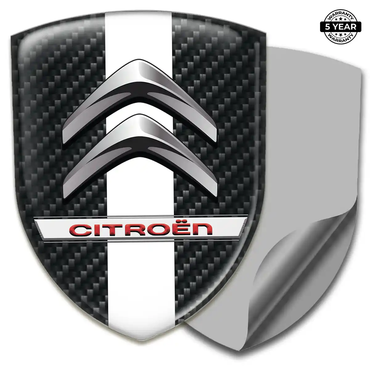 Citroen Logo Sticker Premium Dome