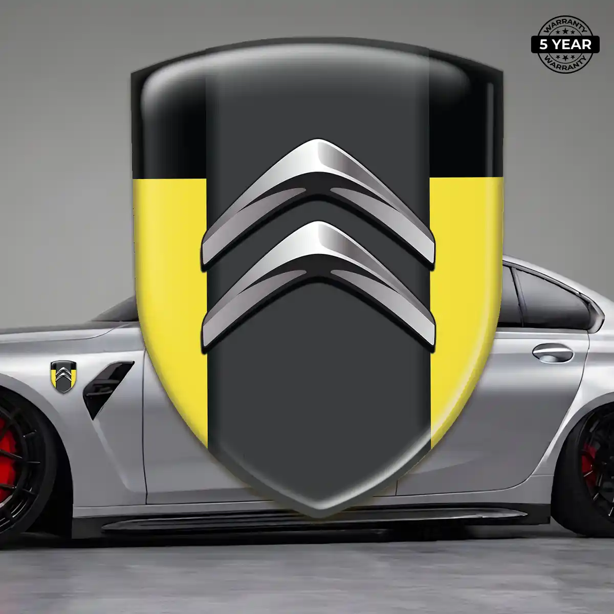 Citroen Logo Sticker Resin Luxe