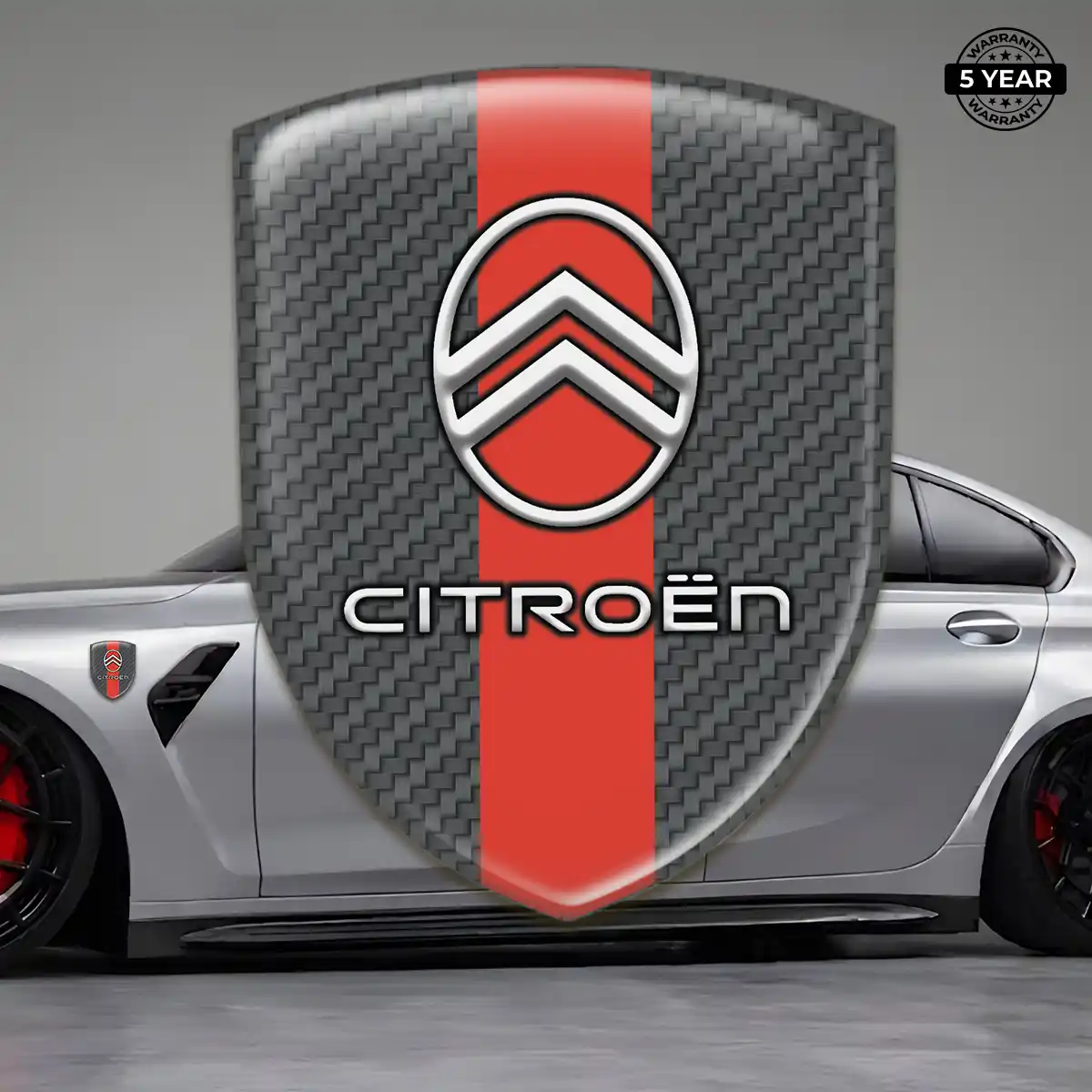 Citroen Logo Sticker Sleek Style