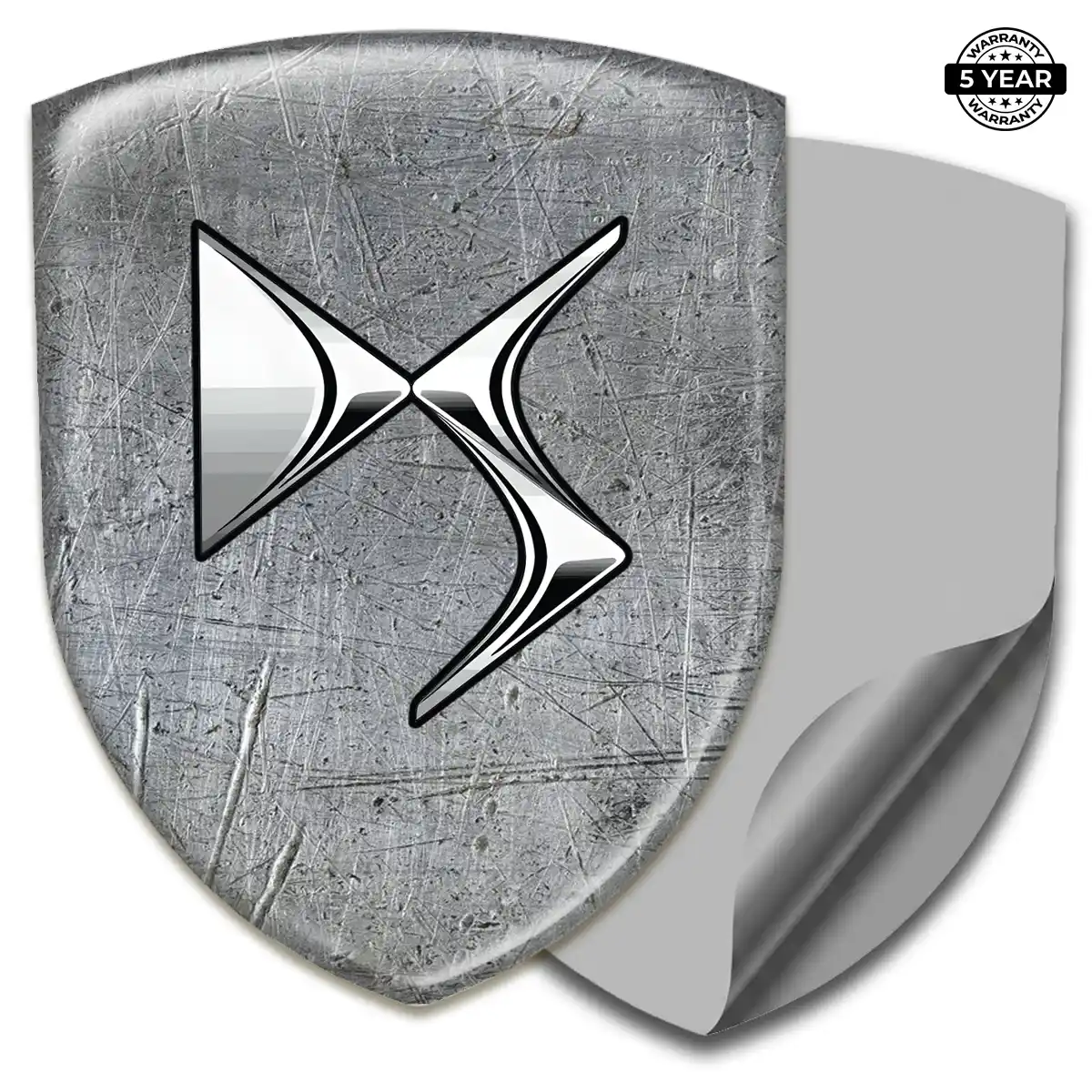 Citroen Polyurethane Domed Sticker Cabin Style