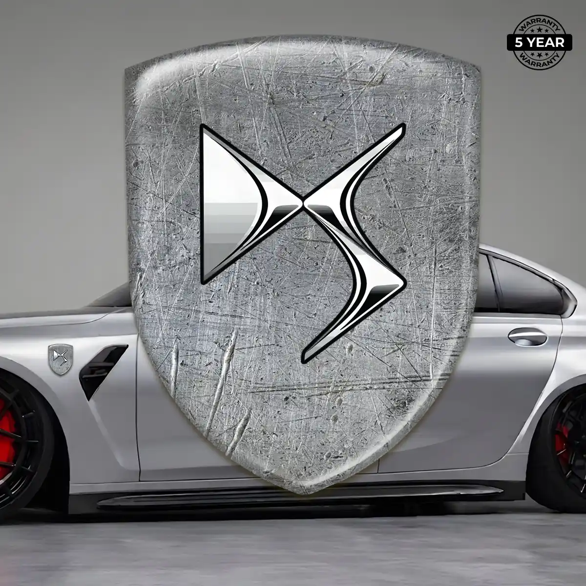 Citroen Polyurethane Domed Sticker Cabin Style