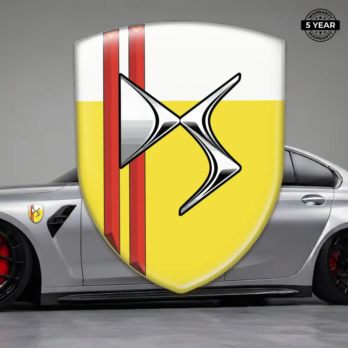 Citroen Polyurethane Domed Sticker Exclusive Series