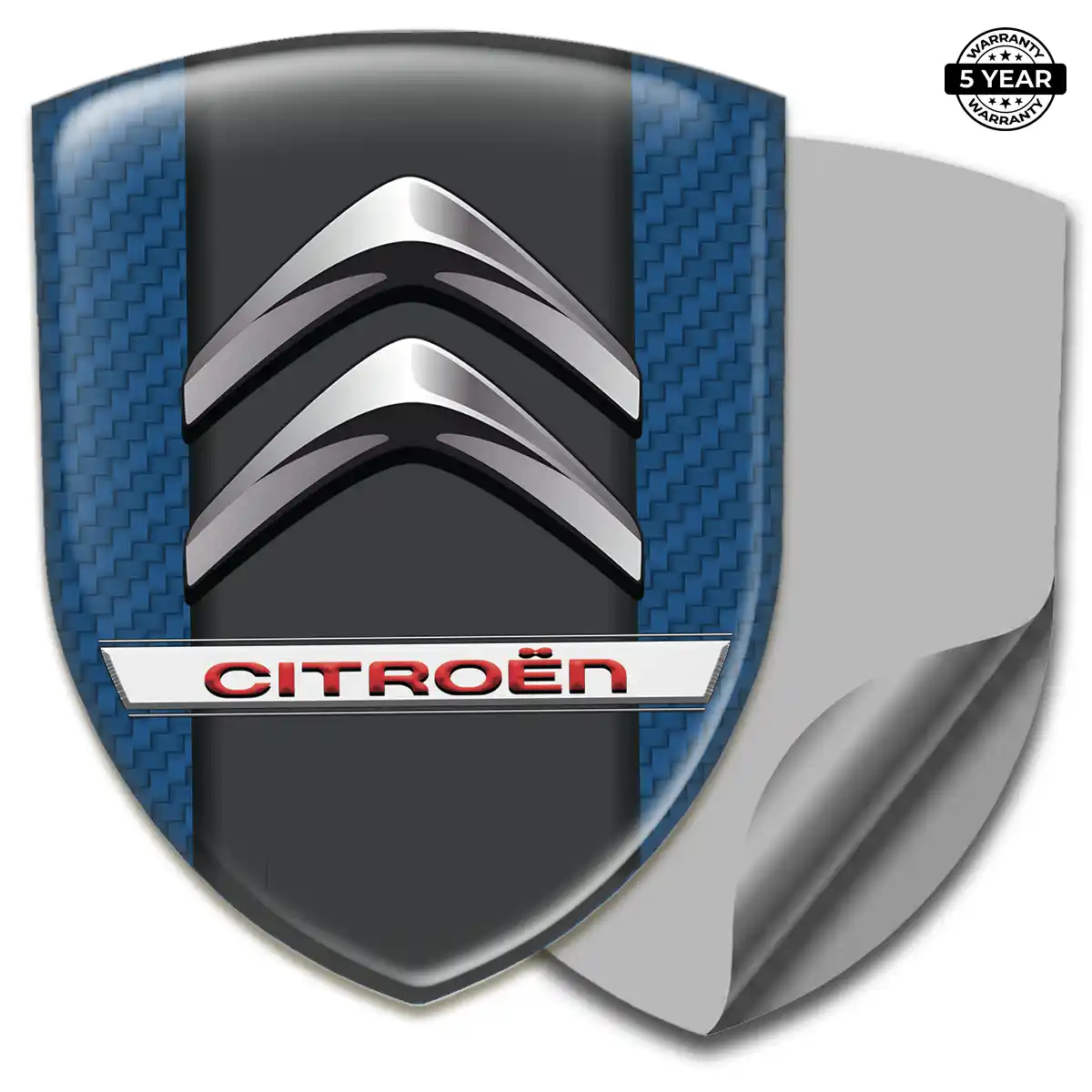 Citroen Polyurethane Domed Sticker Opulent Line