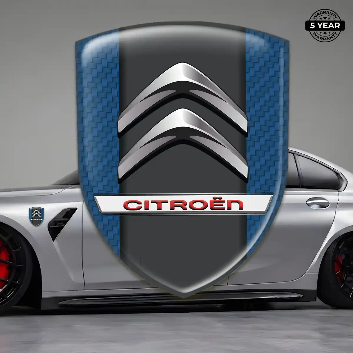 Citroen Polyurethane Domed Sticker Opulent Line