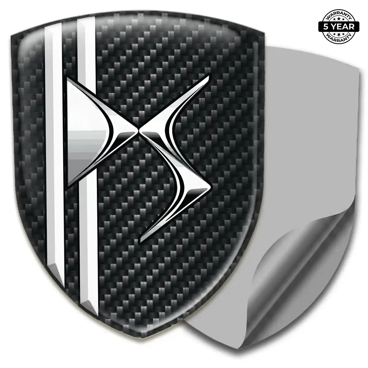 Citroen Polyurethane Domed Sticker Outer Style