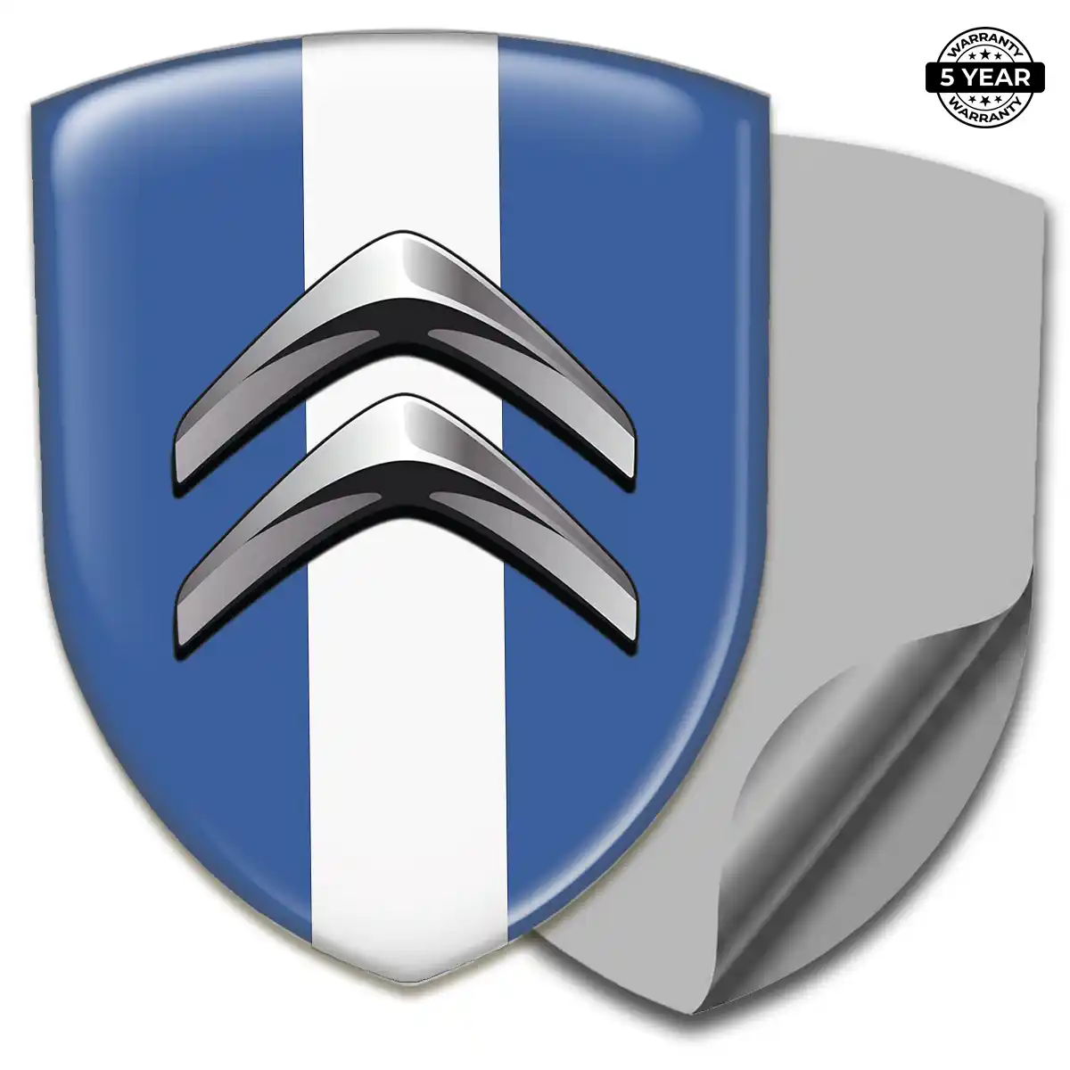 Citroen Polyurethane Domed Sticker Premium Dome