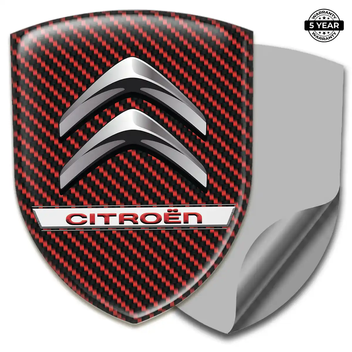 Citroen Polyurethane Domed Sticker Signature Grade