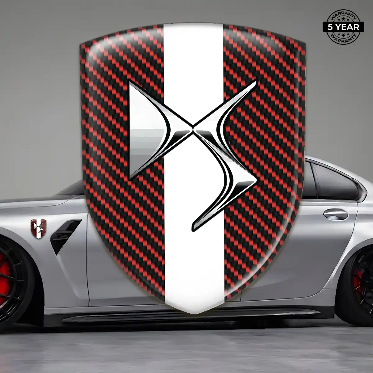 Citroen Resin Badge Sticker Cabin Style