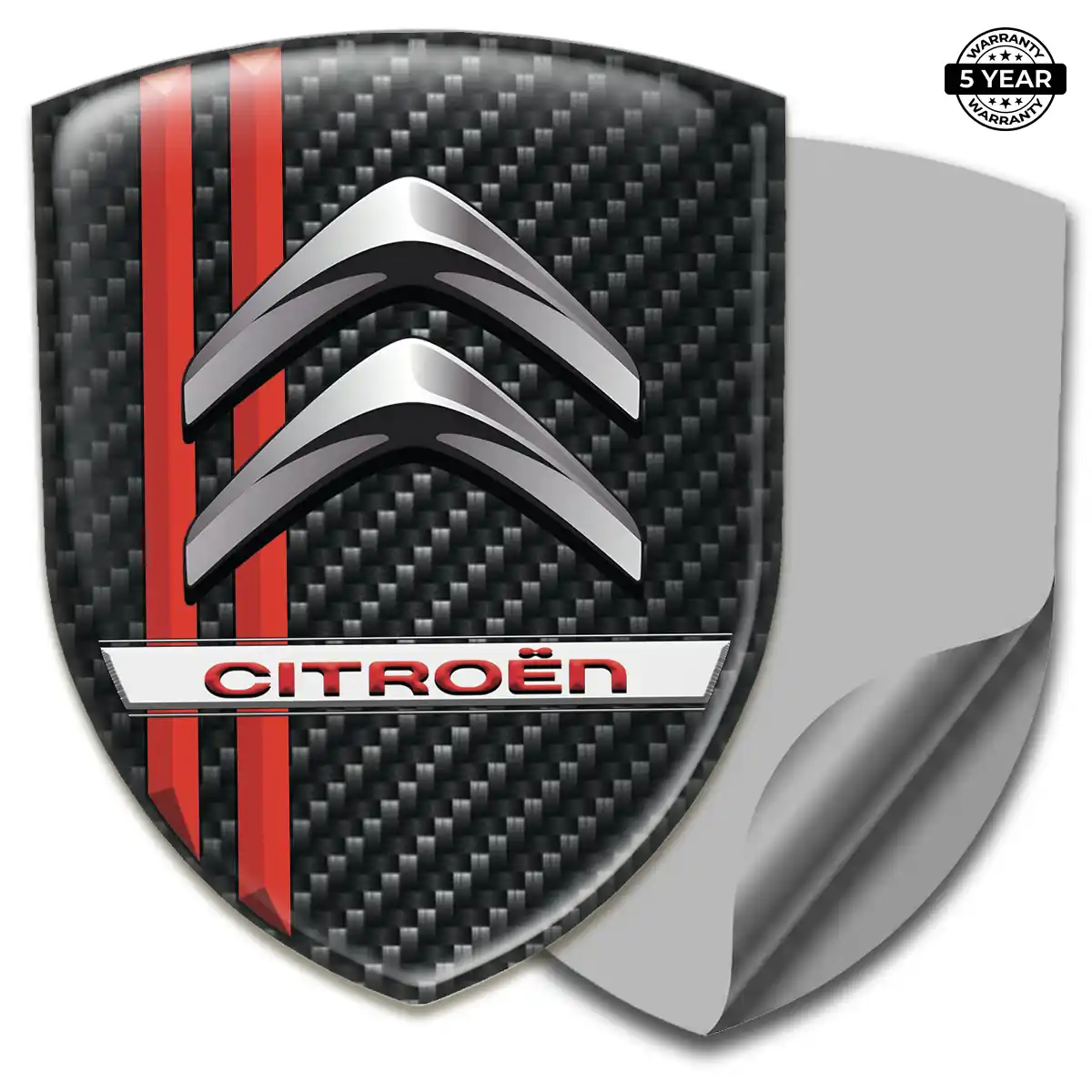 Citroen Resin Badge Sticker Elite Edition