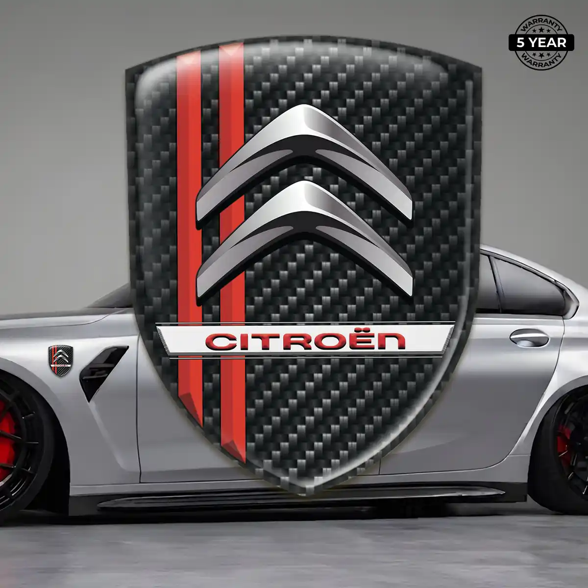 Citroen Resin Badge Sticker Elite Edition