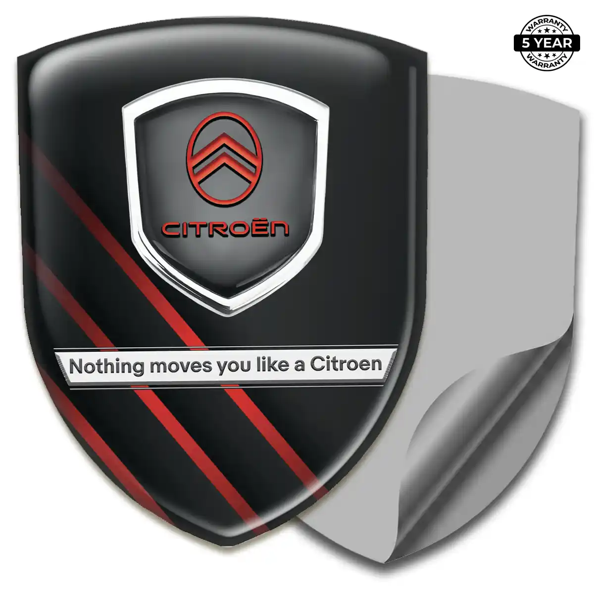 Citroen Resin Badge Sticker Exclusive Series