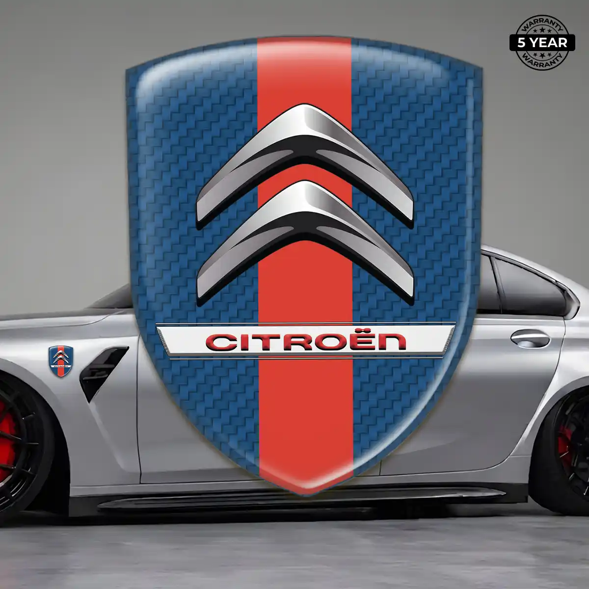 Citroen Resin Badge Sticker Exterior Luxe