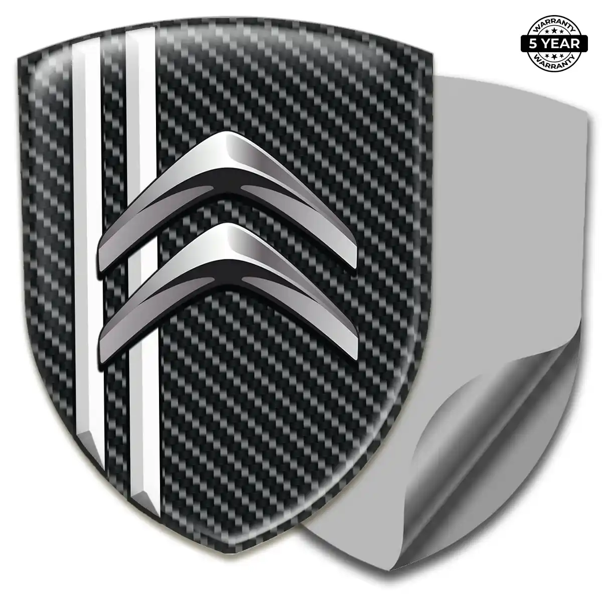 Citroen Resin Badge Sticker Interior Luxe