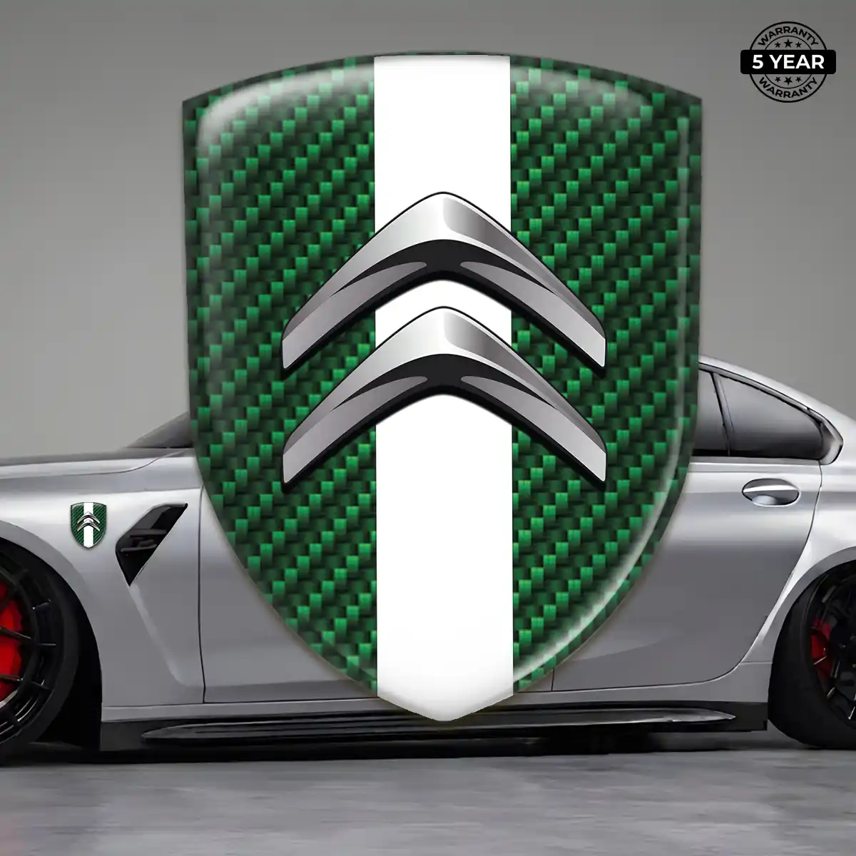 Citroen Resin Badge Sticker Noble Edition