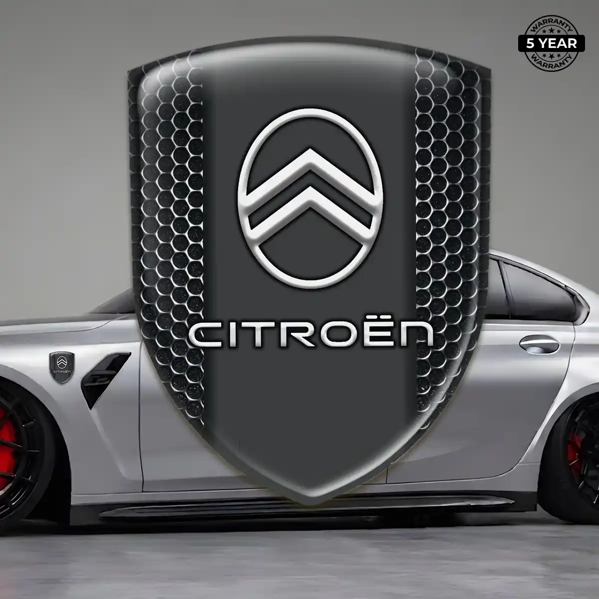 Citroen Resin Badge Sticker Opulent Line