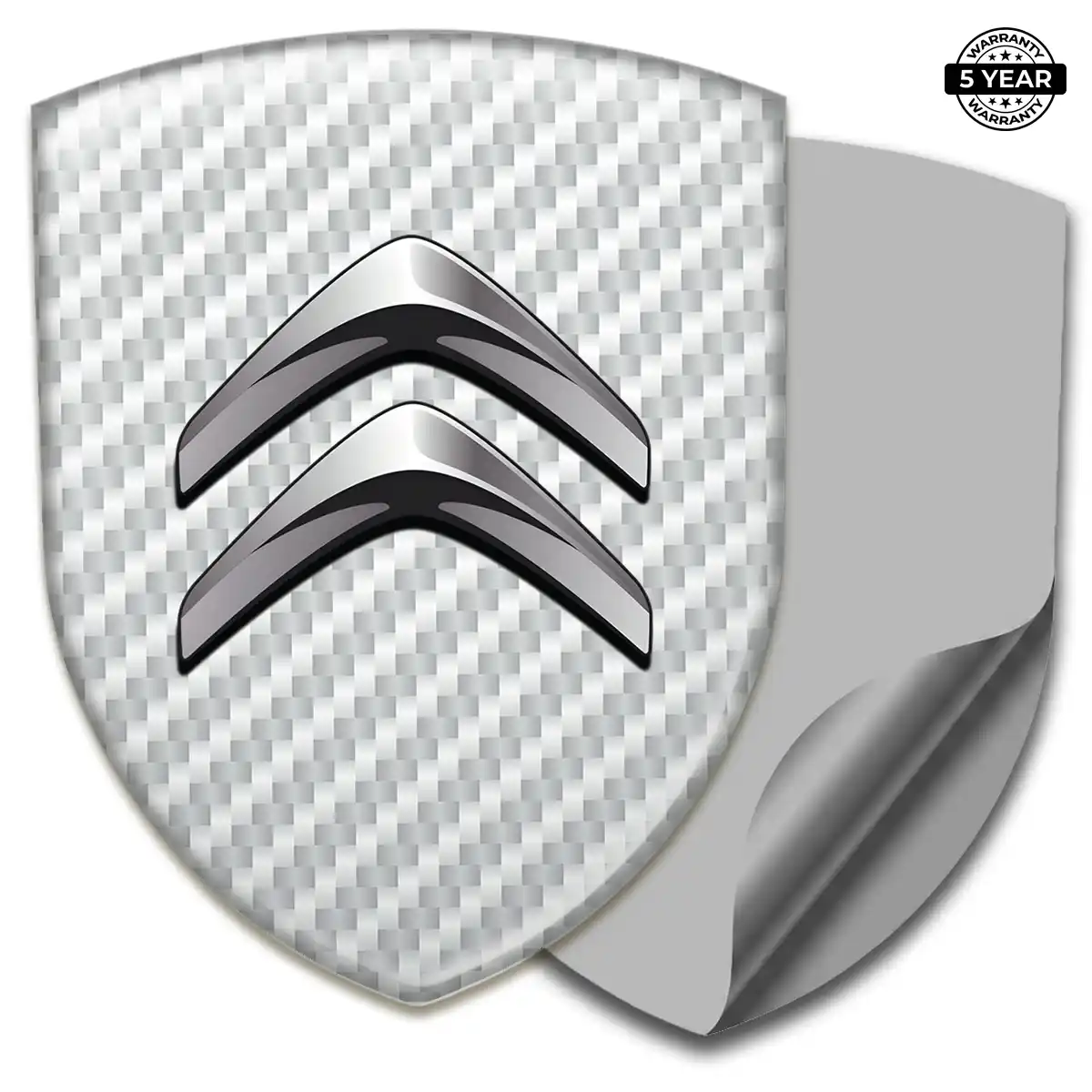 Citroen Resin Badge Sticker Premium Dome