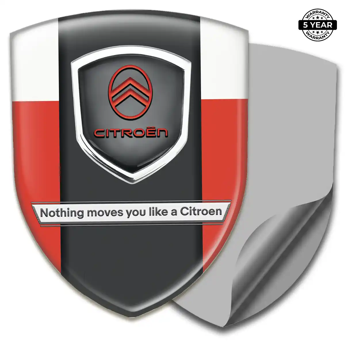 Citroen Resin Badge Sticker Resin Elite