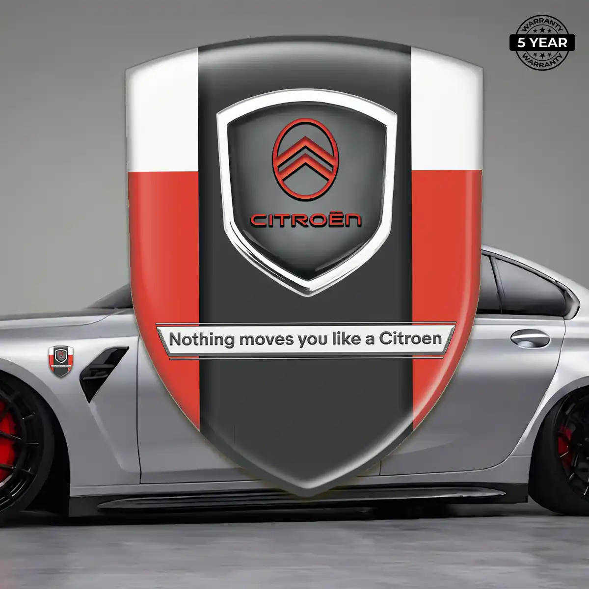 Citroen Resin Badge Sticker Resin Elite