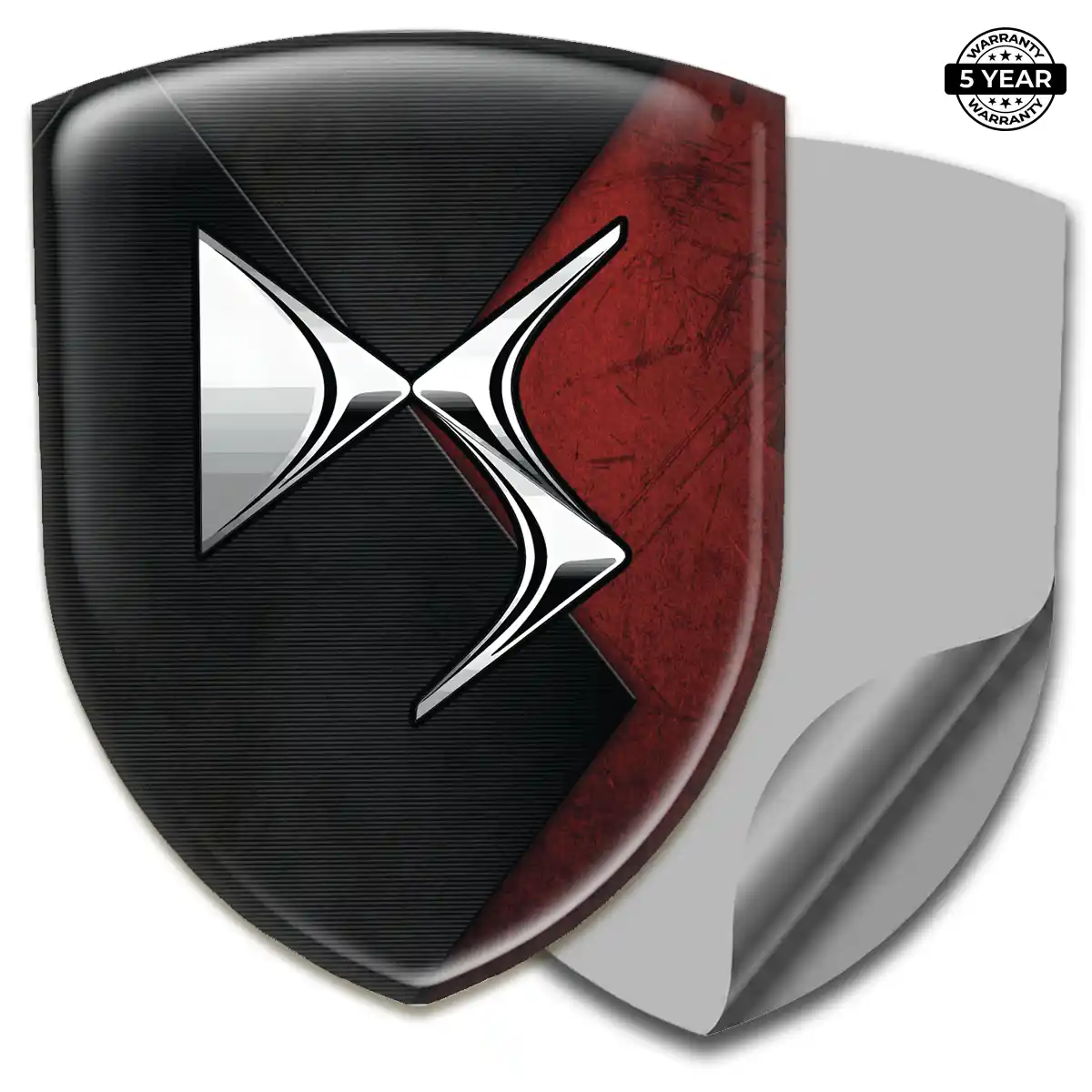 Citroen Resin Badge Sticker Resin Luxe