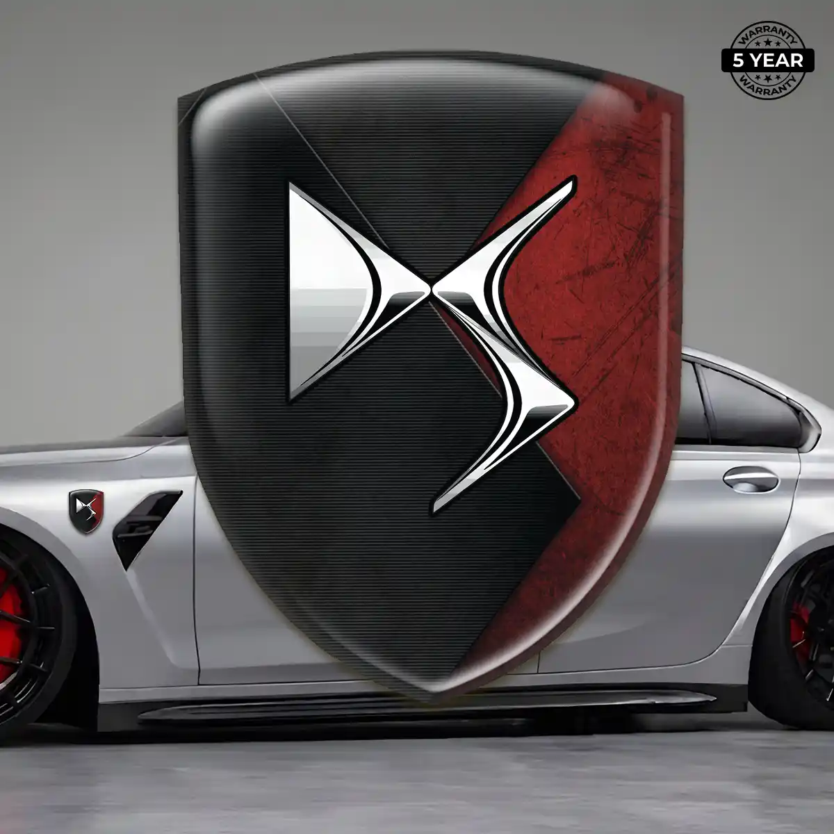 Citroen Resin Badge Sticker Resin Luxe