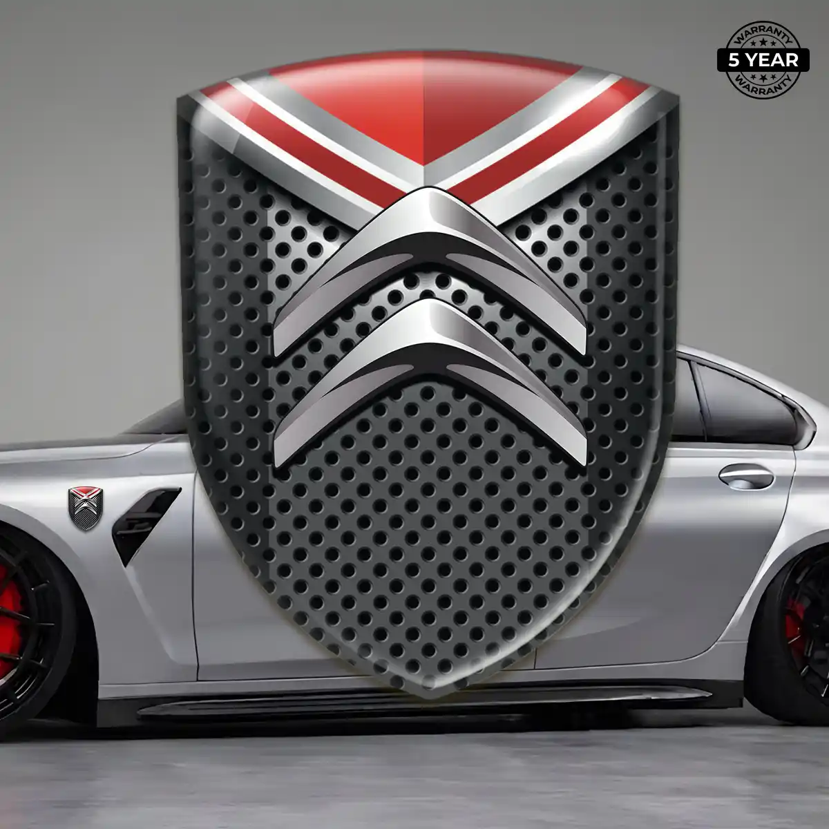 Citroen Resin Badge Sticker Signature Grade