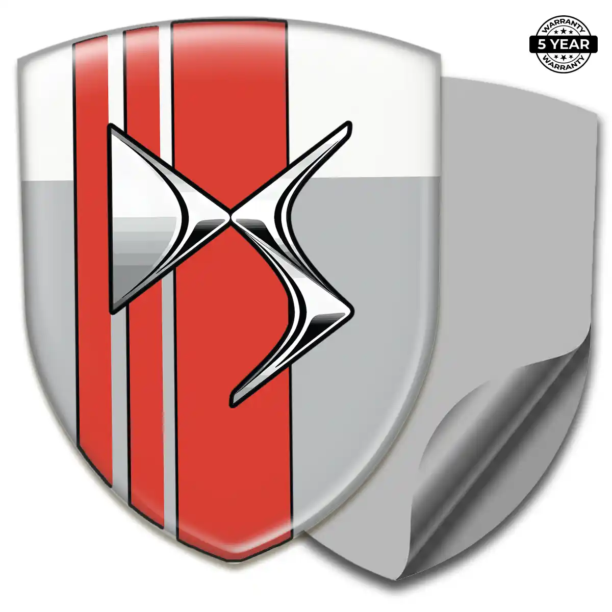 Citroen Resin Domed Sticker Cabin Style