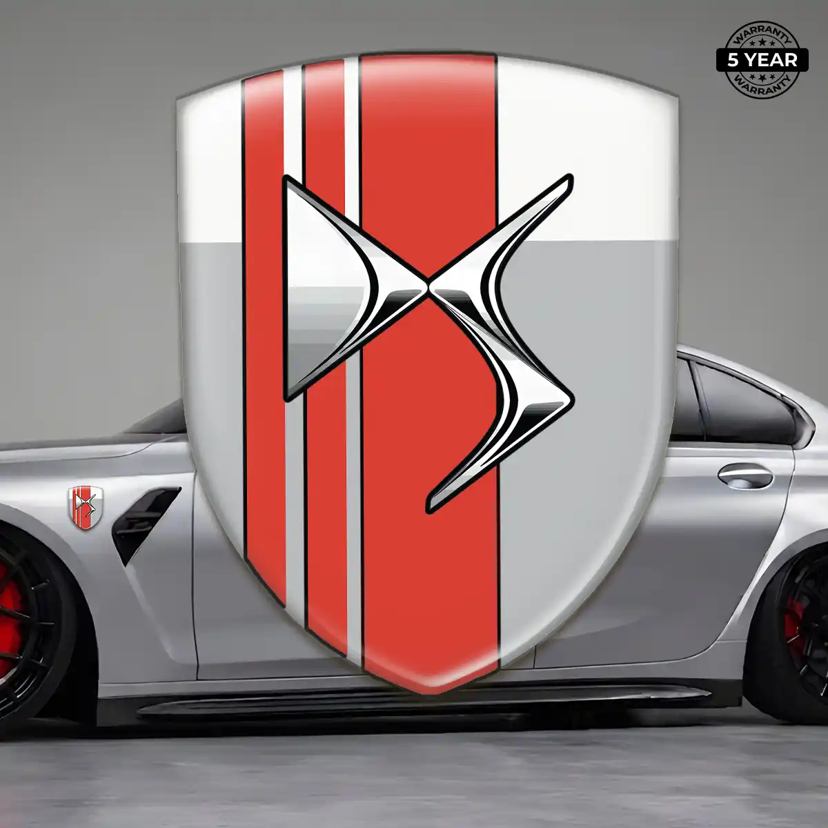 Citroen Resin Domed Sticker Cabin Style