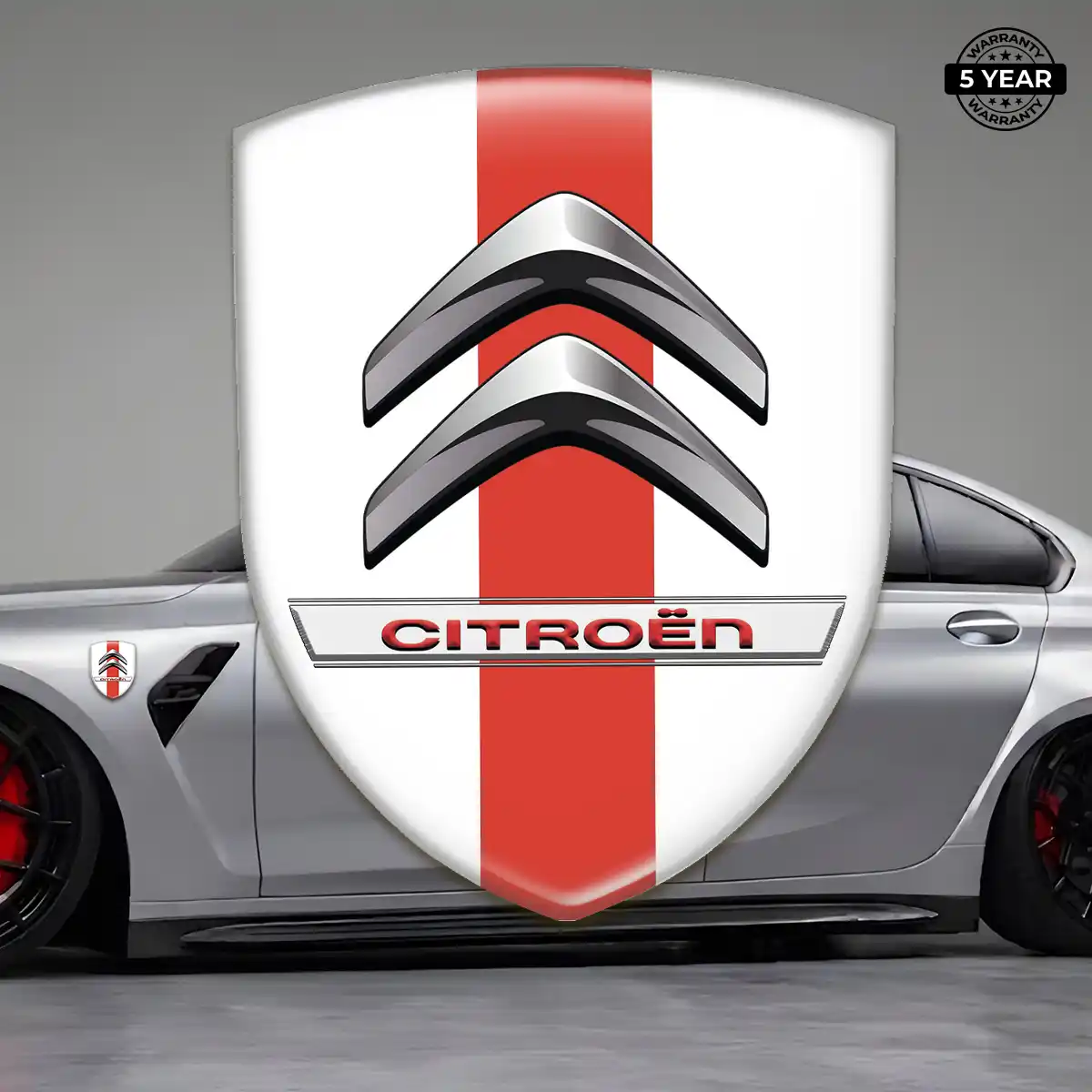 Citroen Resin Domed Sticker Deluxe Edition