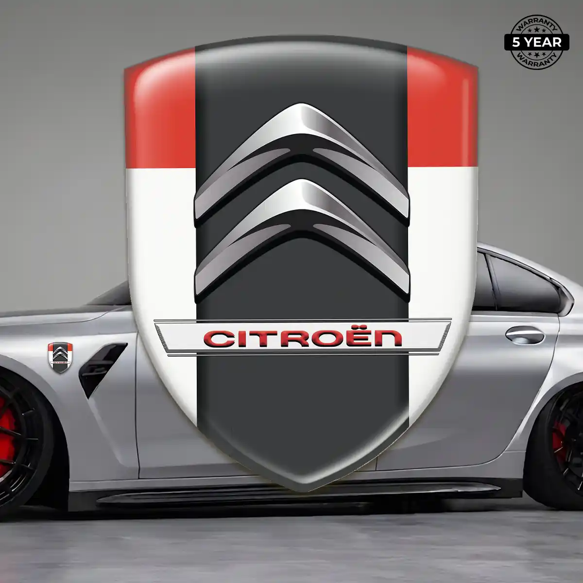 Citroen Resin Domed Sticker Elite Edition