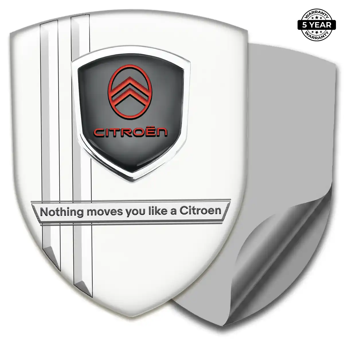 Citroen Resin Domed Sticker Exterior Luxe
