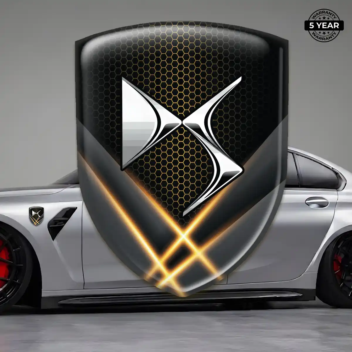 Citroen Resin Domed Sticker Opulent Line
