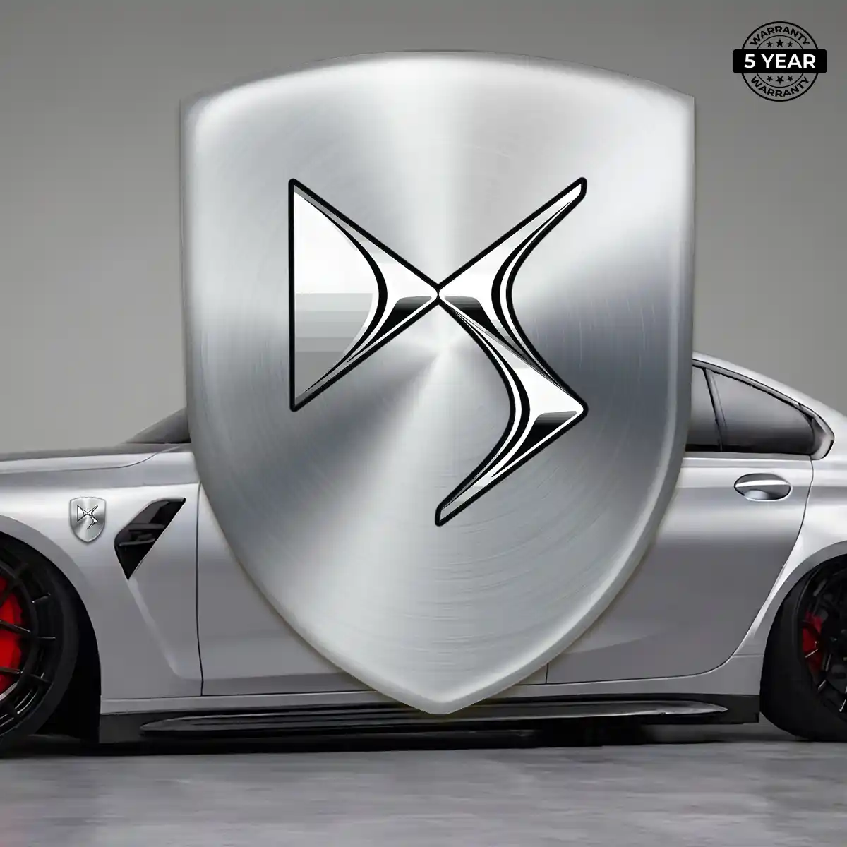 Citroen Resin Domed Sticker Premium Dome