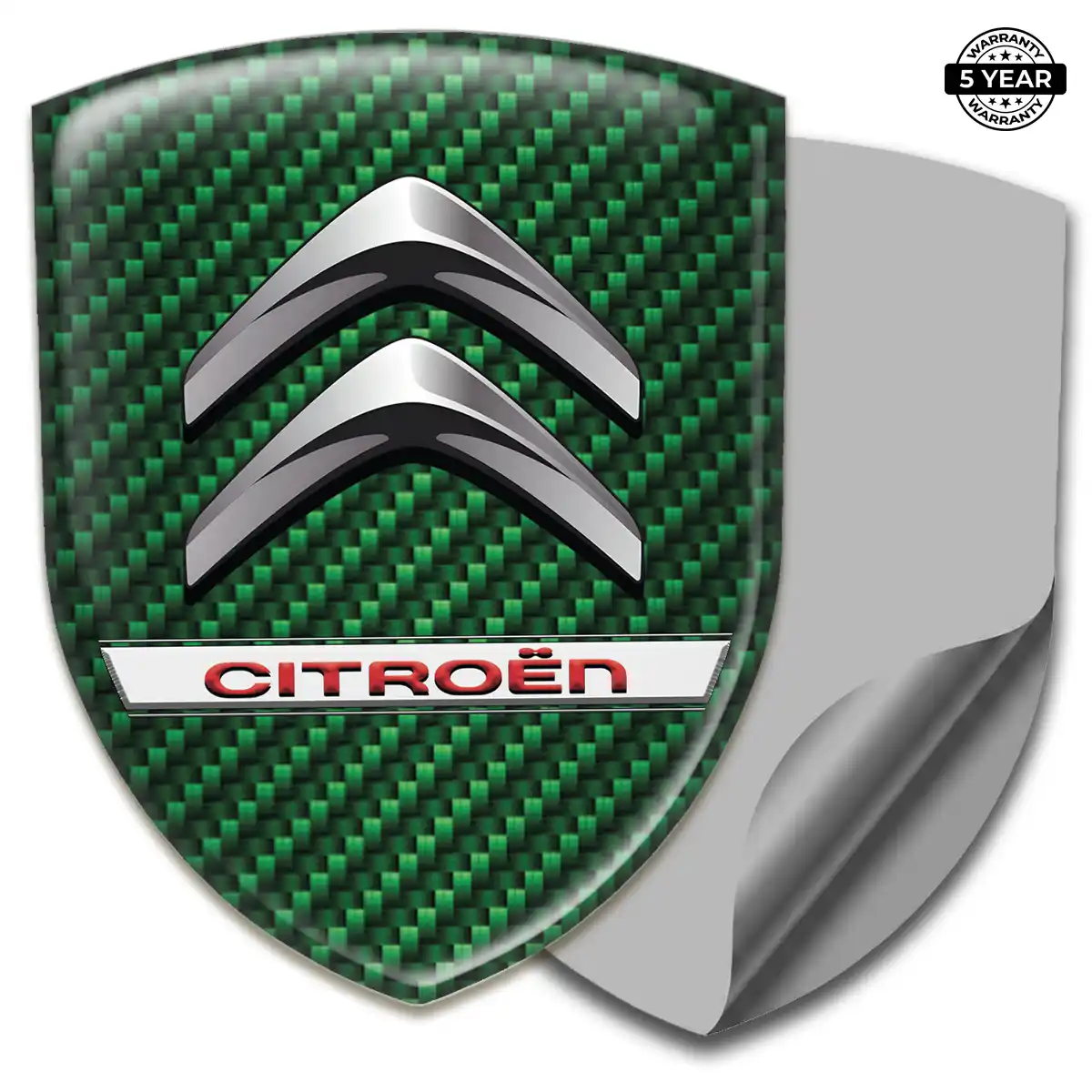 Citroen Resin Emblem Sticker Cabin Style